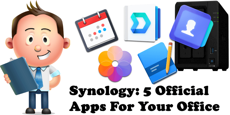 Synology 5 Official Apps For Your Office