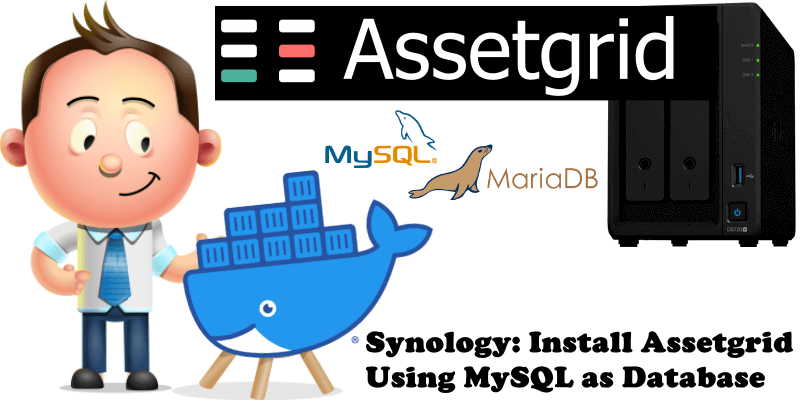 Synology Install Assetgrid Using MySQL as Database