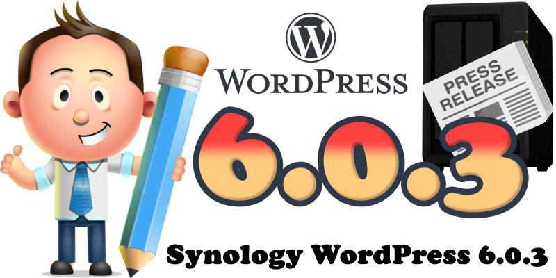 Synology WordPress 6.0.2