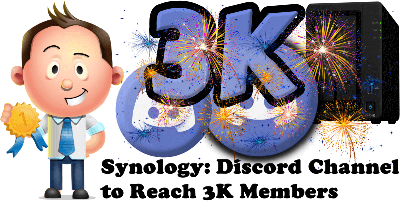 Synology Discord Channel to Reach 3K Members