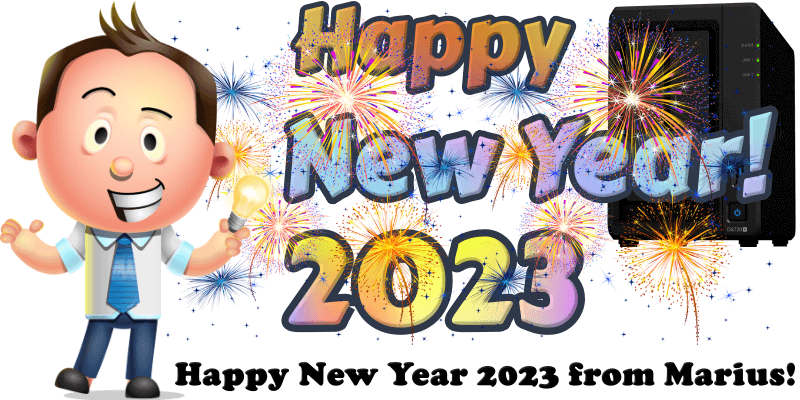 Happy New Year 2023 from Marius!