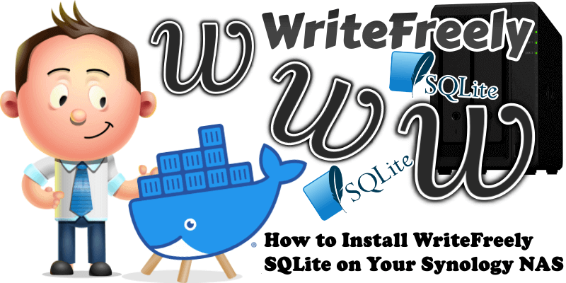 How to Install WriteFreely SQLite on Your Synology NAS