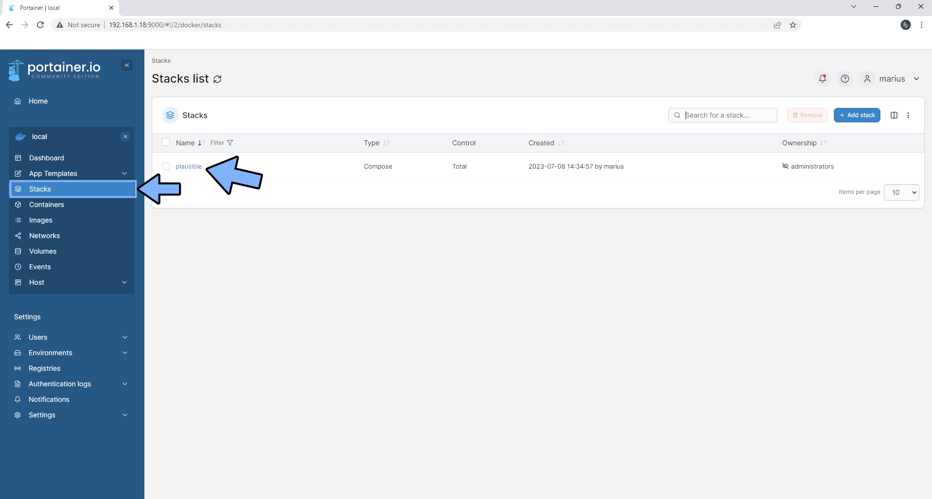 Plausible Synology NAS Set up 11 2024