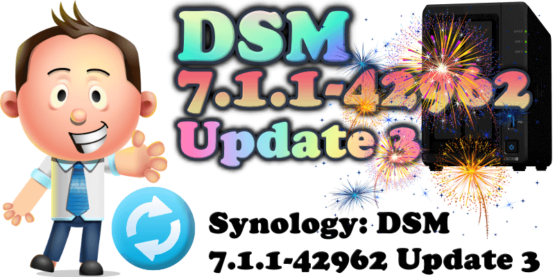 Synology DSM 7.1.1-42962 Update 3
