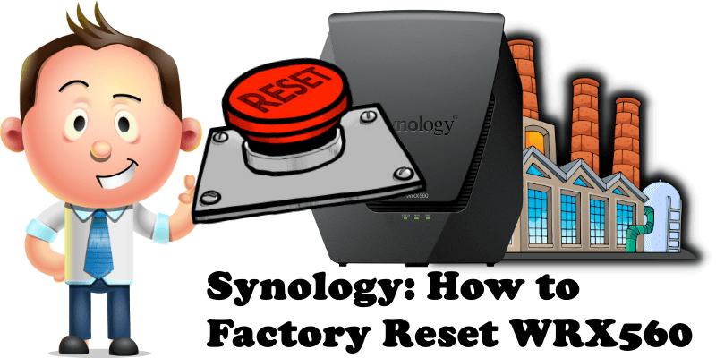 Synology How to Factory Reset WRX560