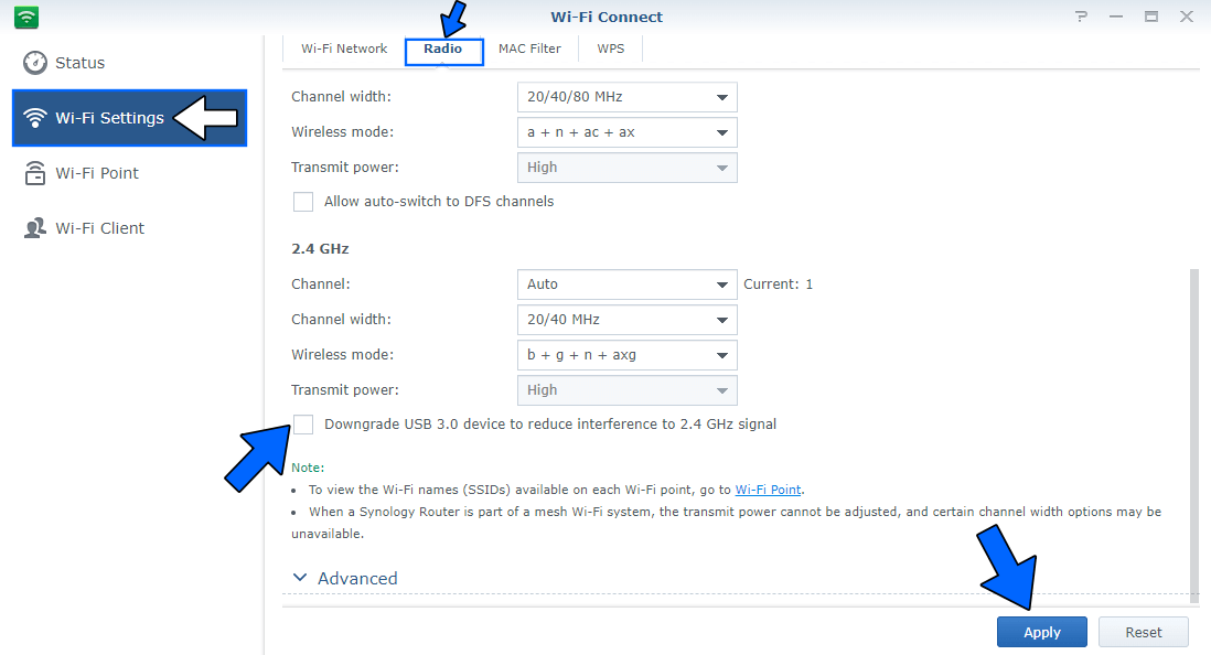Synology WRX560 Set up Threat Prevention 3