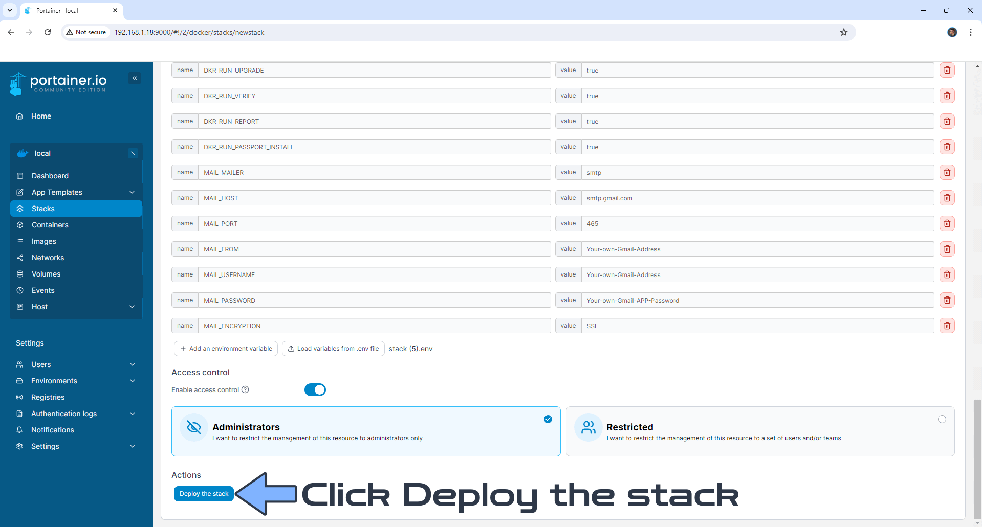 Firefly Synology NAS Set up 13 new 2026