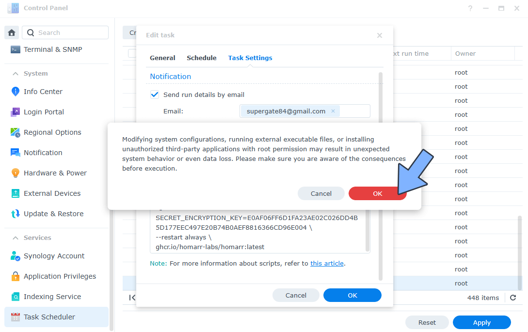 Homarr Synology NAS Set up 4 new3 2025