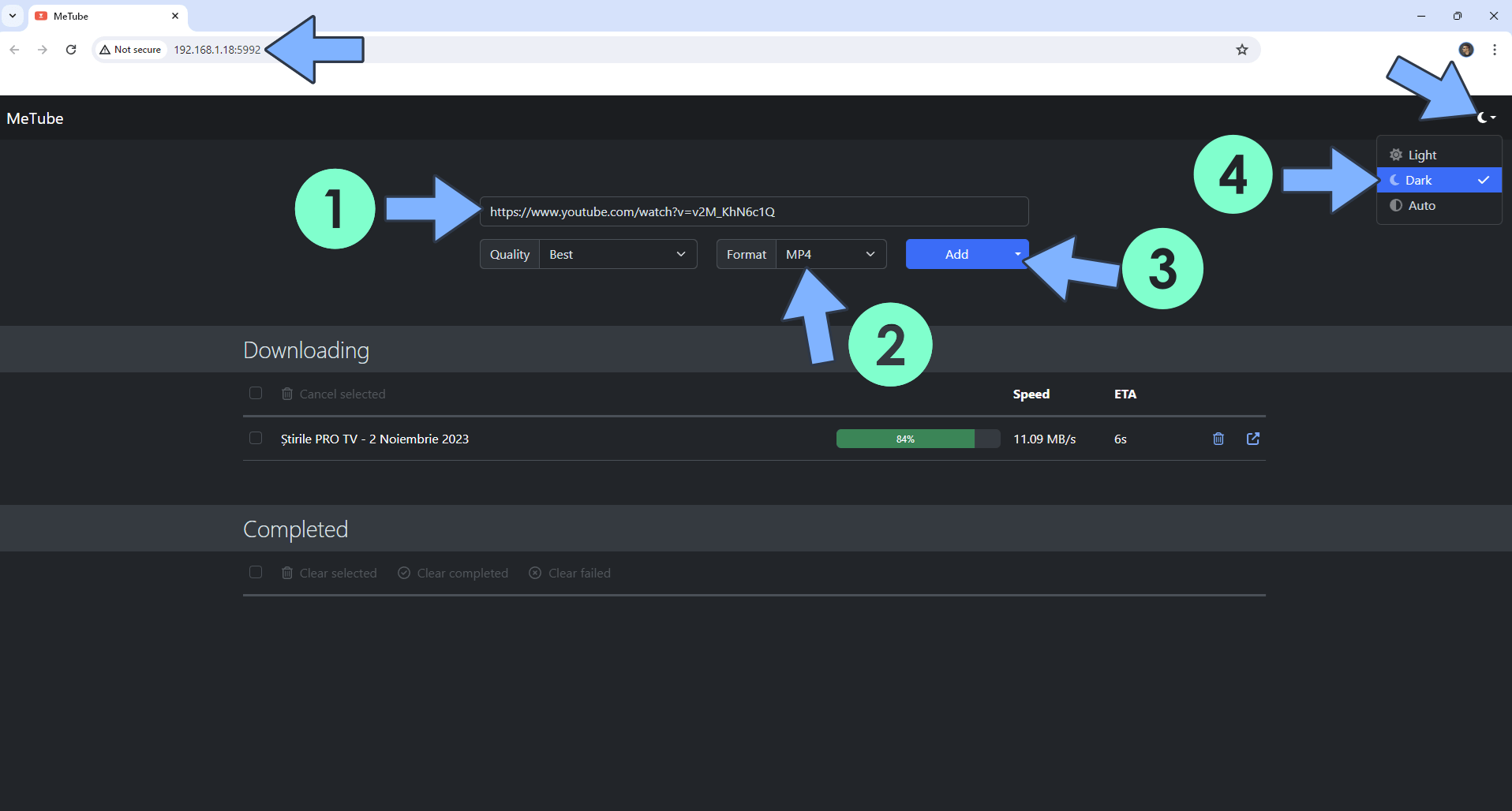 MeTube Synology NAS Set up 5 new 2024