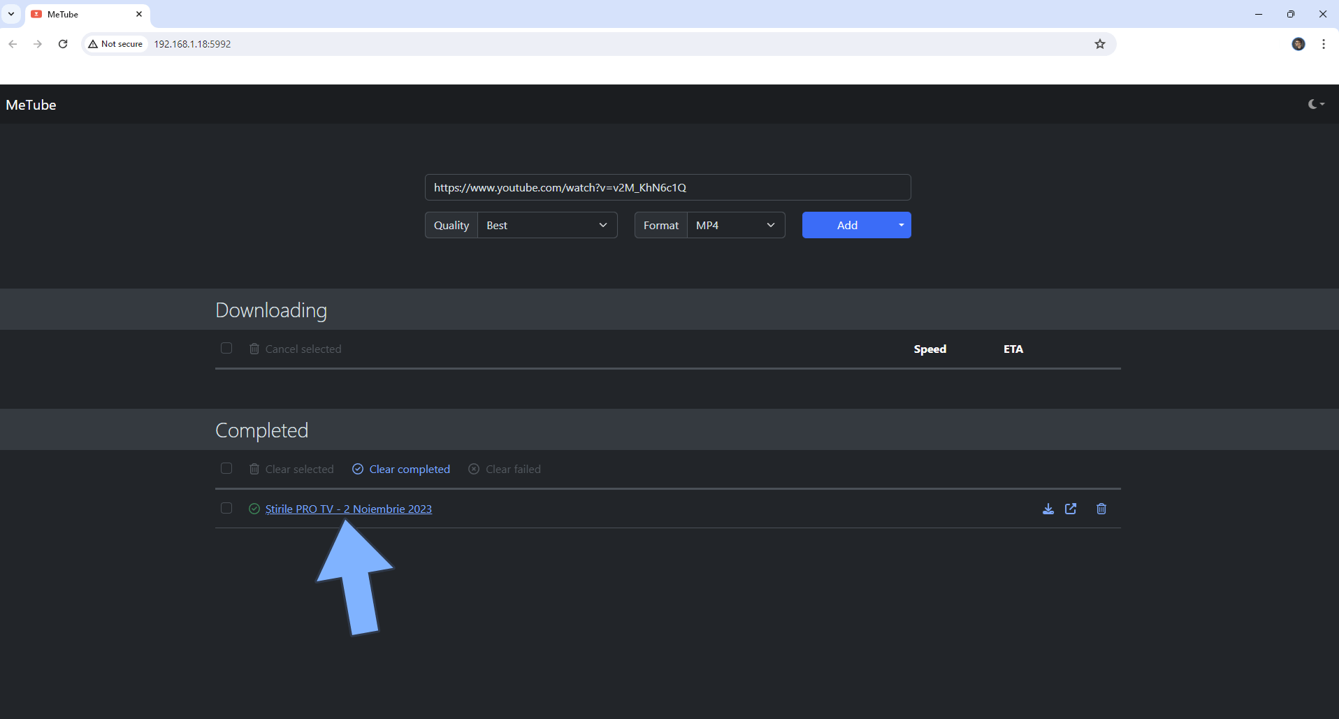 MeTube Synology NAS Set up 6 new 2024