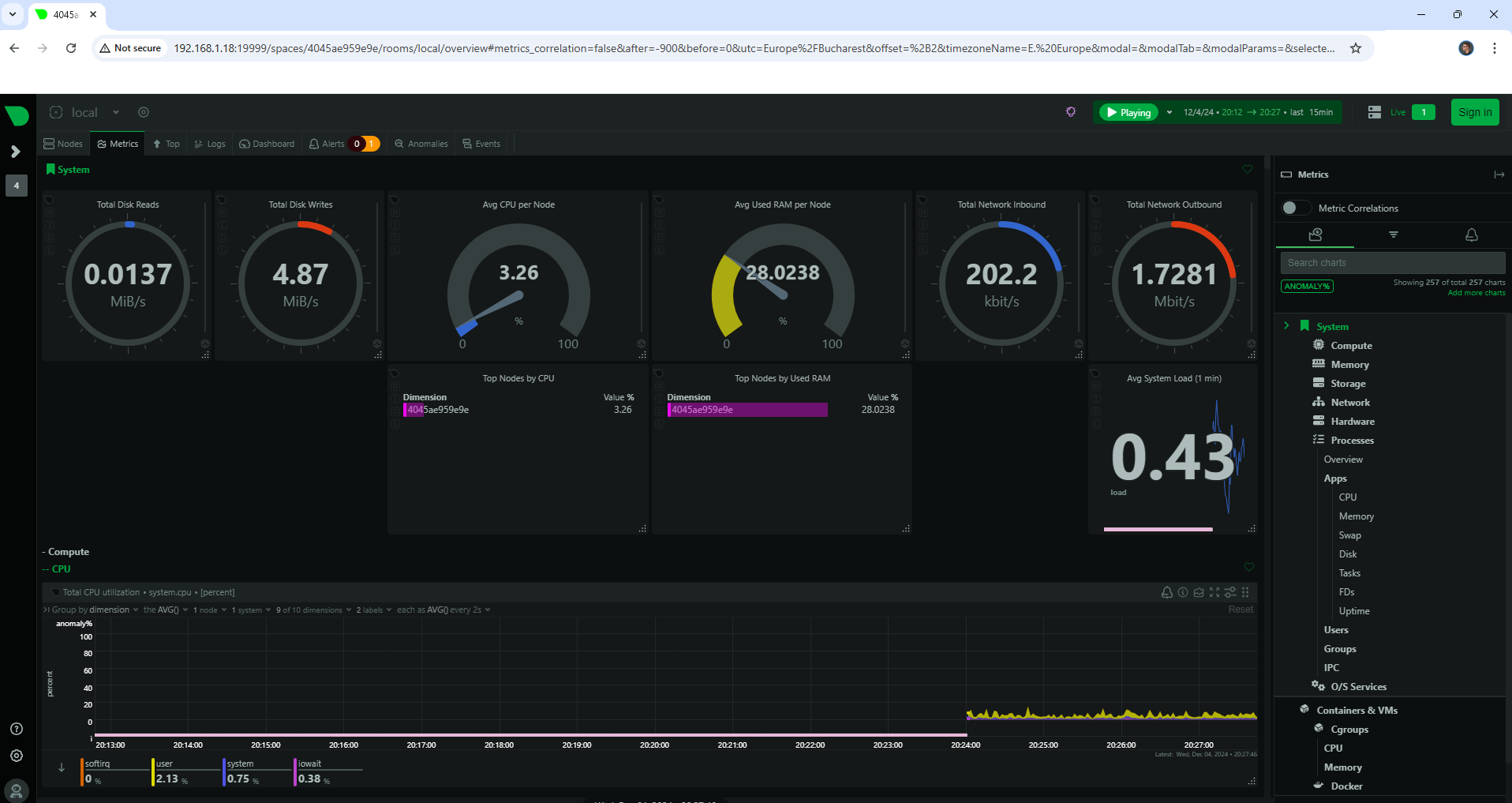 Netdata Synology NAS Set up 6 new 2025