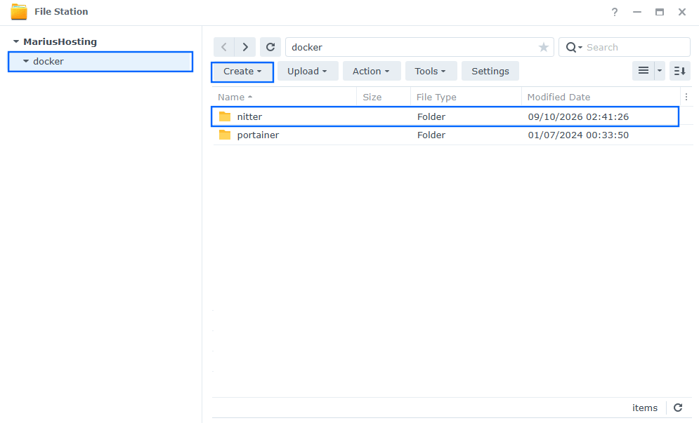 Nitter Synology NAS Set up new 8 2027