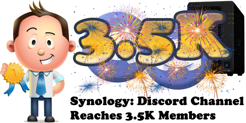 Synology Discord Channel Reaches 3.5K Members