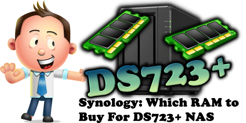 Synology Which RAM to Buy For DS723+ NAS