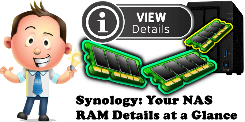 Synology Your NAS RAM Details at a Glance