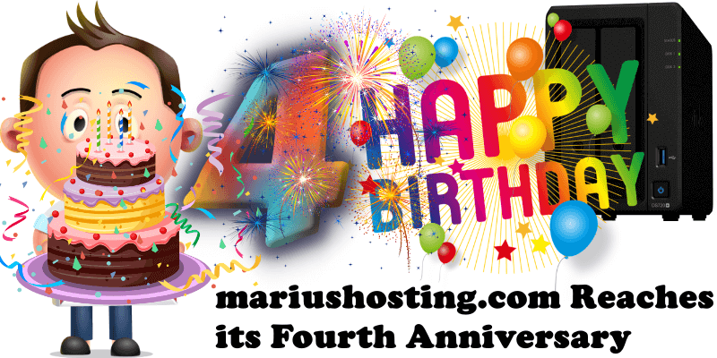 mariushosting.com Reaches its Fourth Anniversary