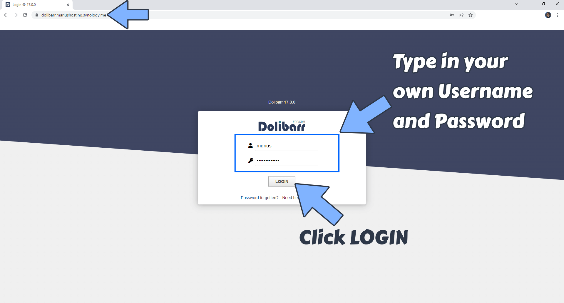 Dolibarr Synology NAS Set up 11 new 2023 17