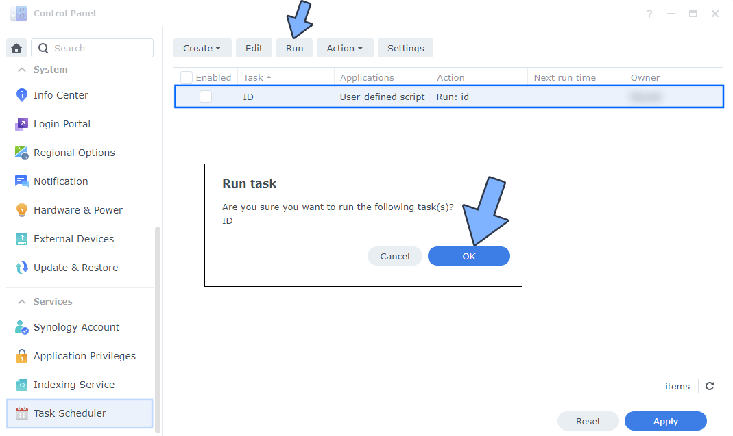 Find PUID PGID Synology NAS Set up 3 new 2024