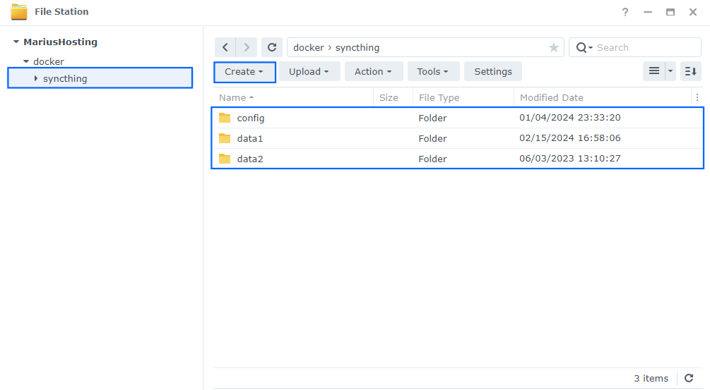 Syncthing Synology NAS Set up 2 new 2024