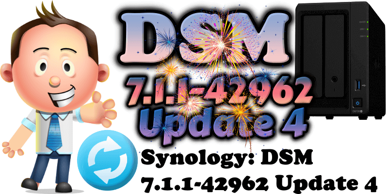 Synology DSM 7.1.1-42962 Update 4