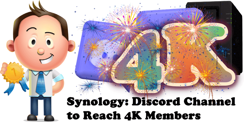 Synology Discord Channel to Reach 4K Members