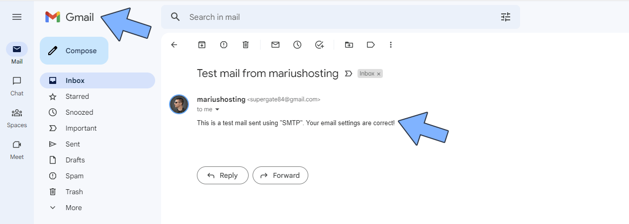 Synology Joomla SMTP Email Notification Setup 3