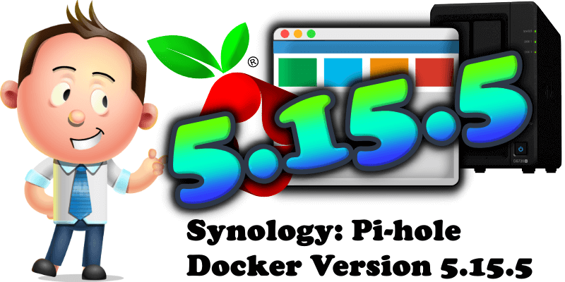 Synology Pi-hole Docker Version 5.15.5