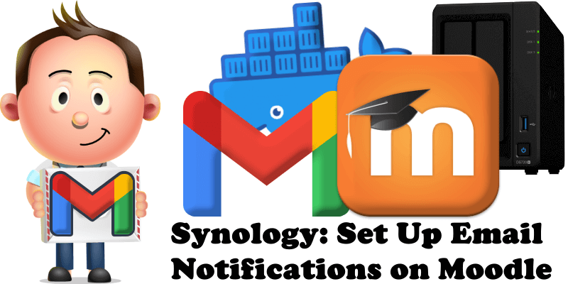 Synology Set Up Email Notifications on Moodle