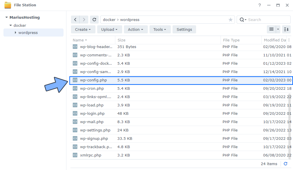 WordPress Synology NAS Set up 20 new 2023