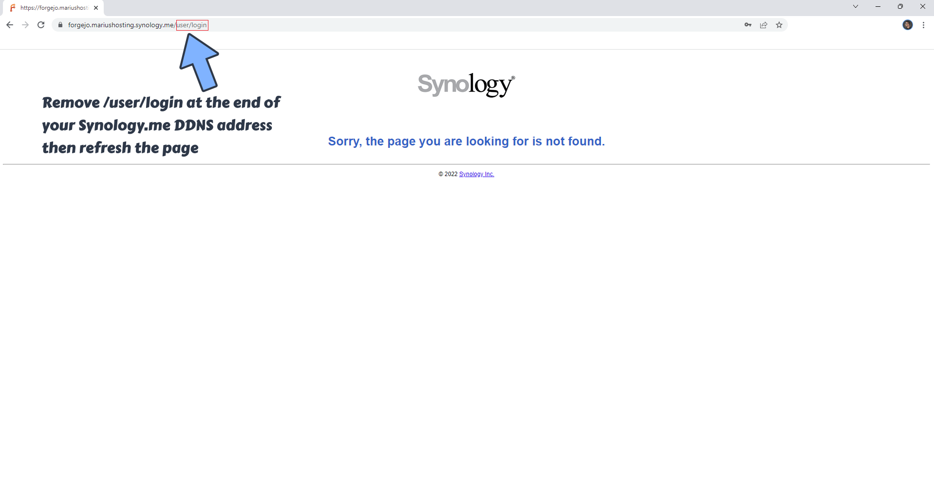 Forgejo Synology NAS Set up 14