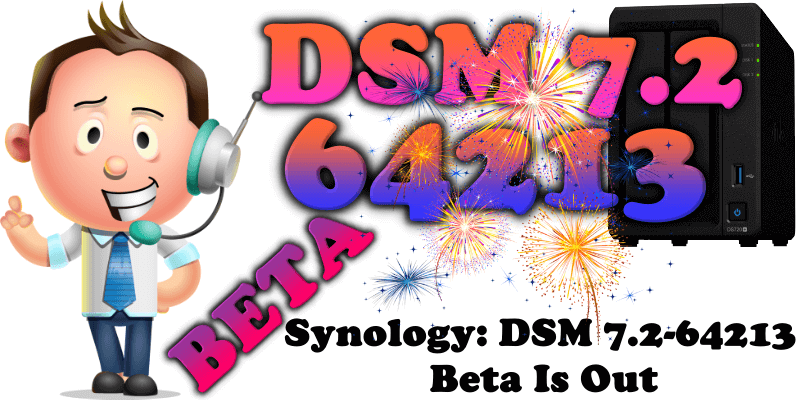 Synology DSM 7.2-64213 Beta Is Out