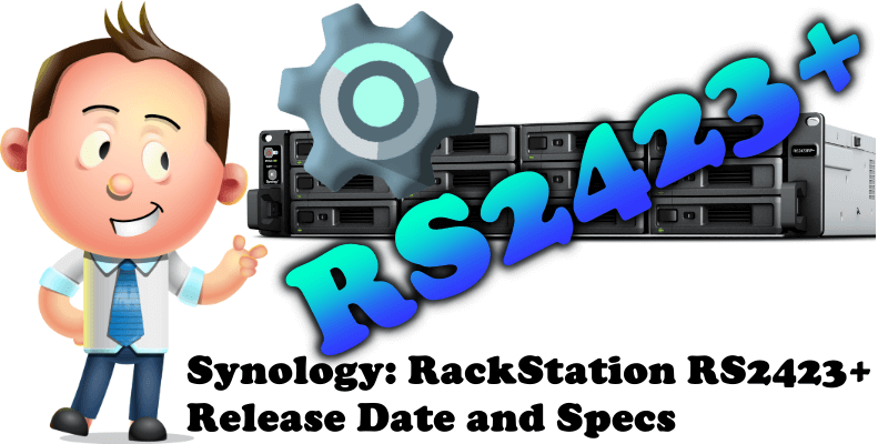 Synology RackStation RS2423+​ Release Date and Specs