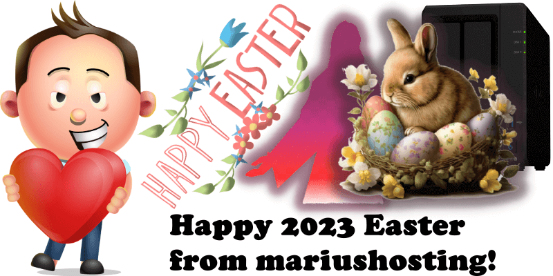 Happy 2023 Easter from mariushosting!