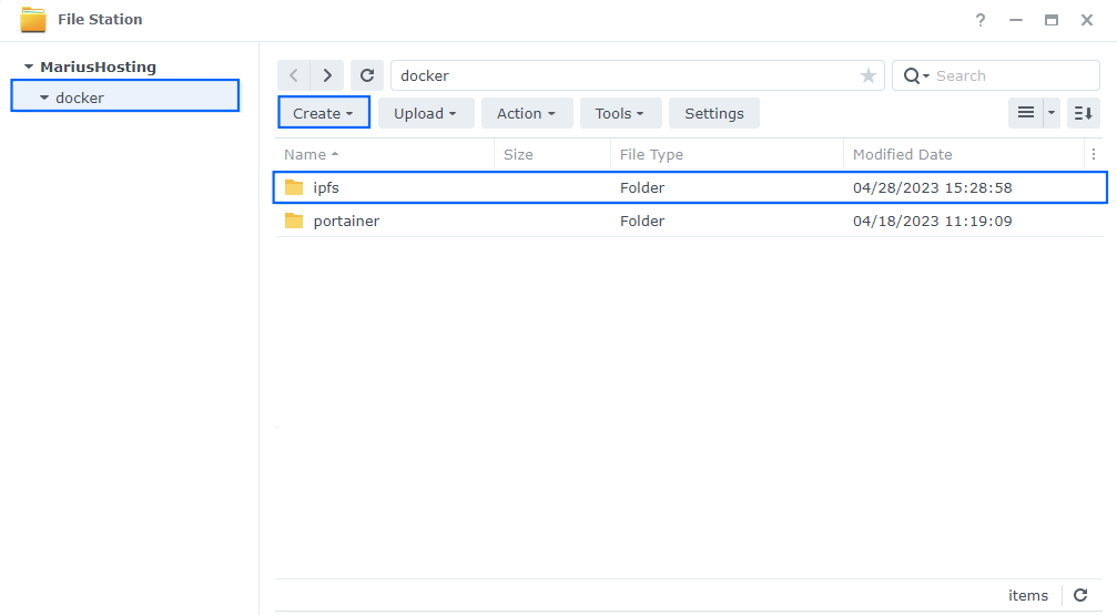 IPFS Synology NAS Set up 1 new 2024
