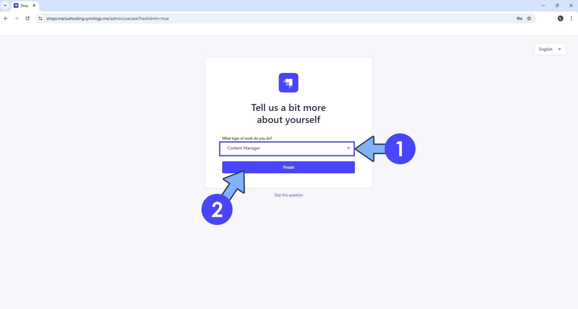 Strapi Synology NAS Set up 11 new 2030