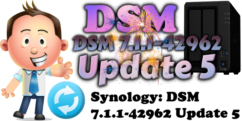 Synology DSM 7.1.1-42962 Update 5