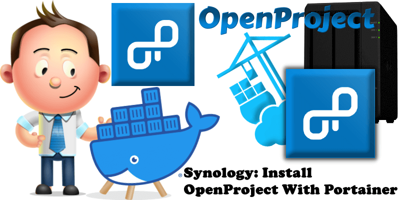Synology Install OpenProject With Portainer