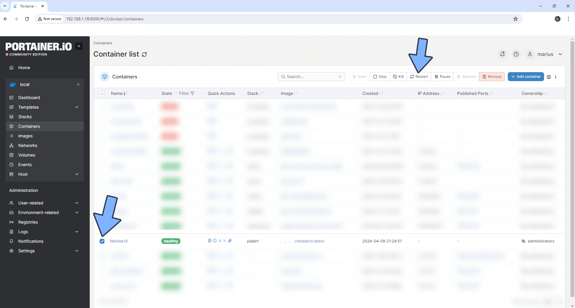 Synology NetAlertX Set up Email Notification 5 2027