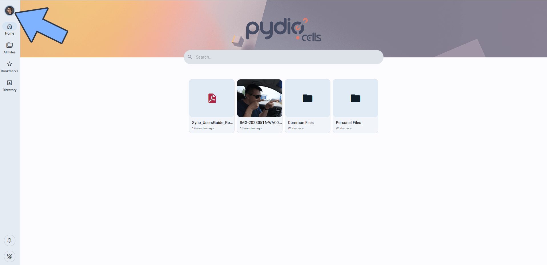 Synology Pydio Cells Set up Email Notification 1