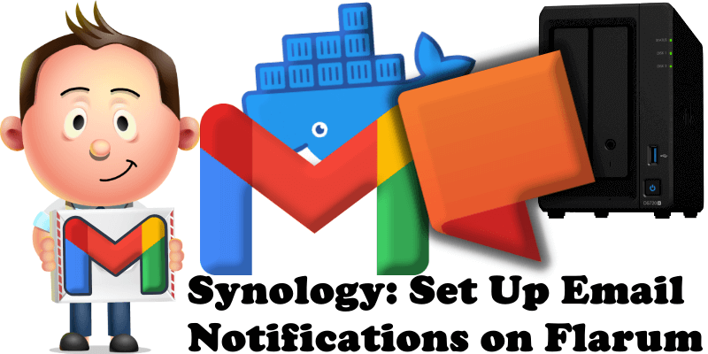Synology Set Up Email Notifications on Flarum