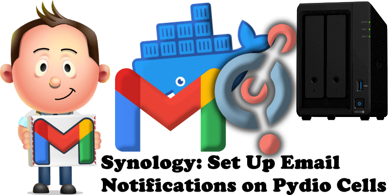 Synology Set Up Email Notifications on Pydio Cells