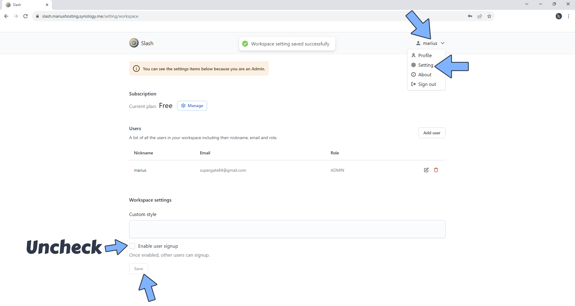 Slash Synology NAS Set up 12 new 2024