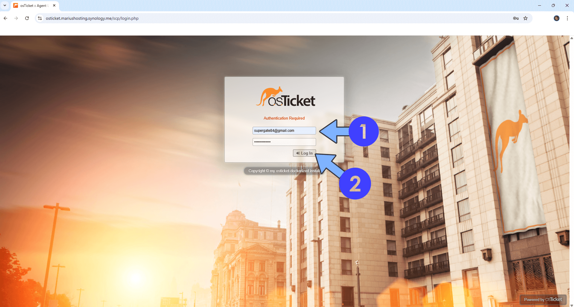 osTicket Synology NAS Set up 14 new 2025
