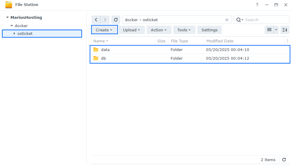 osTicket Synology NAS Set up 7 new 2025