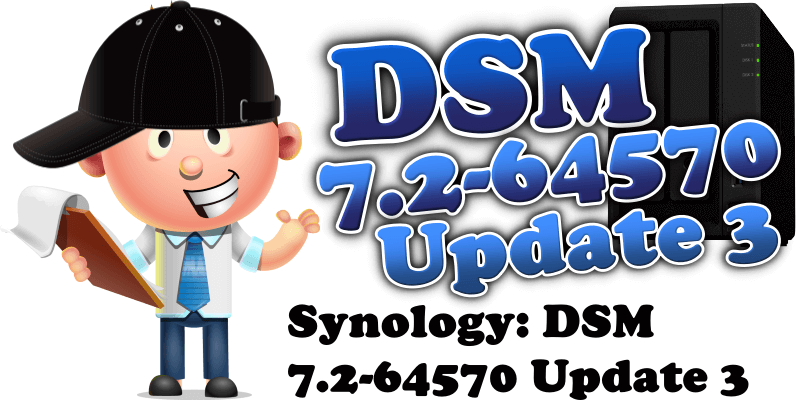 Synology DSM 7.2-64570 Update 3