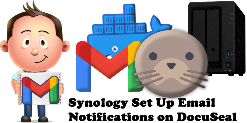Synology Set Up Email Notifications on DocuSeal