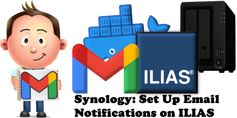 Synology Set Up Email Notifications on ILIAS