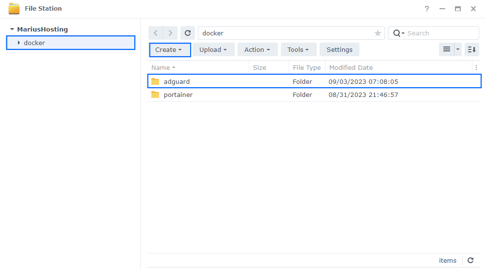 AdGuard Synology NAS Portainer Set up 1