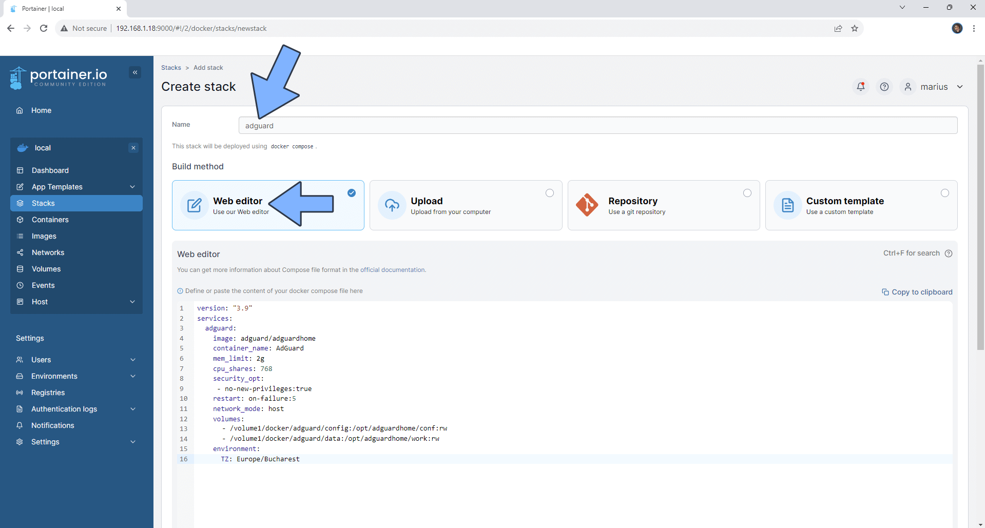 adguard synology