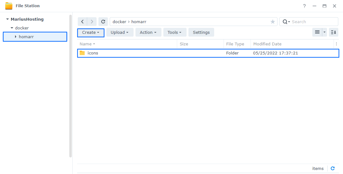 Homarr Synology NAS Portainer Set up 1